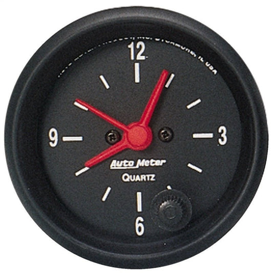 Autometer Z Series 52mm Electric Clock AutoMeter Gauges