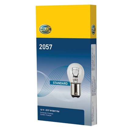 Hella Bulb 2057 12V 27/7W BAY15d S8 Hella Bulbs