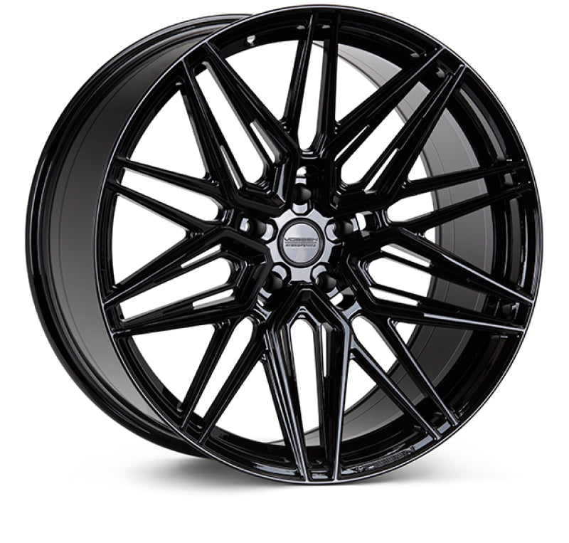 Vossen HF-7 22x10 / 5x130 / ET20 / Deep Face SUV - 84.1 - Gloss Black Wheel