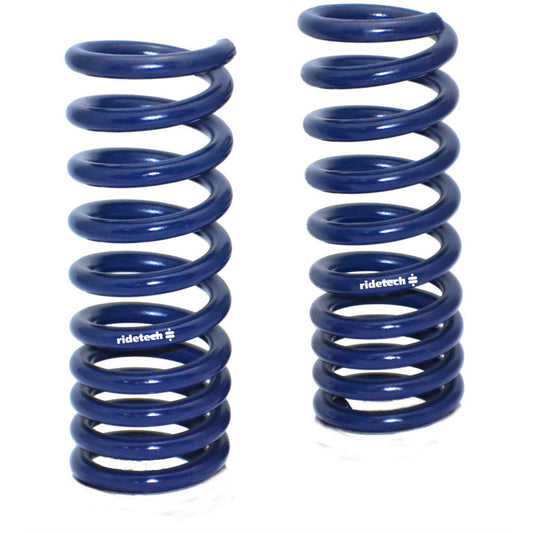 Ridetech 67-70 Ford Mustang Big Block StreetGRIP Lowering Coil Springs Dual Rate Front Pair Ridetech Lowering Springs