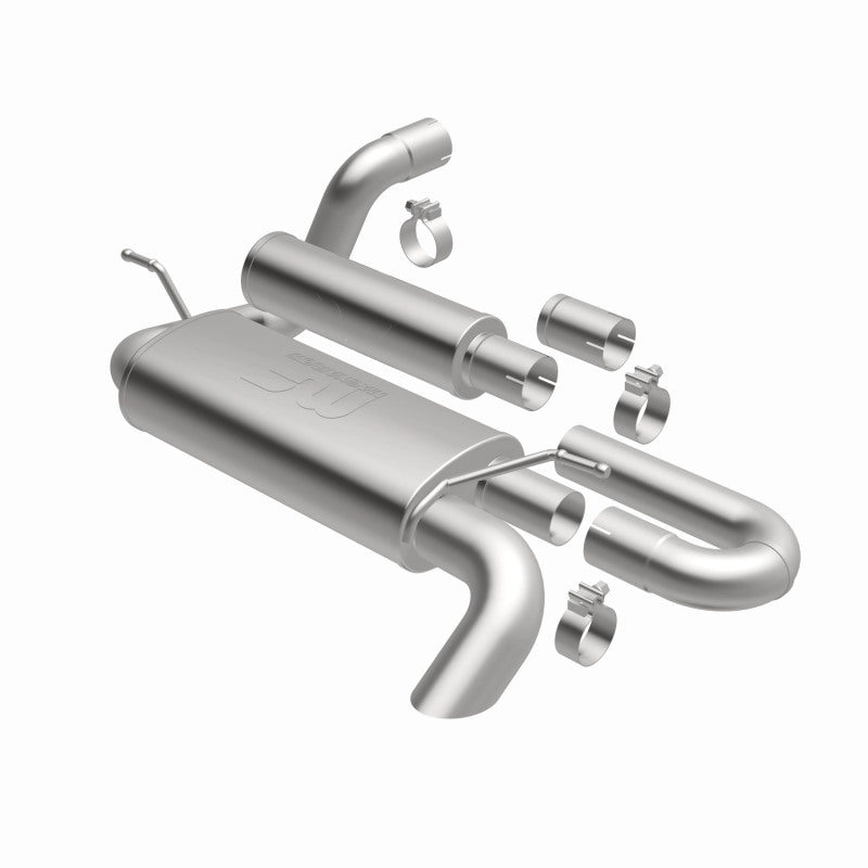 MagnaFlow 18-23 Jeep Wrangler JL 2.0L/3.6L Overland Series Axle-Back Exhaust