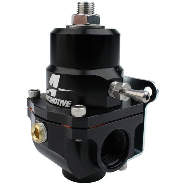 Aeromotive Adjustable Regulator - 35-75PSI - .188 Valve - (2) -08 Inlets/-08 Return Aeromotive Fuel Pressure Regulators