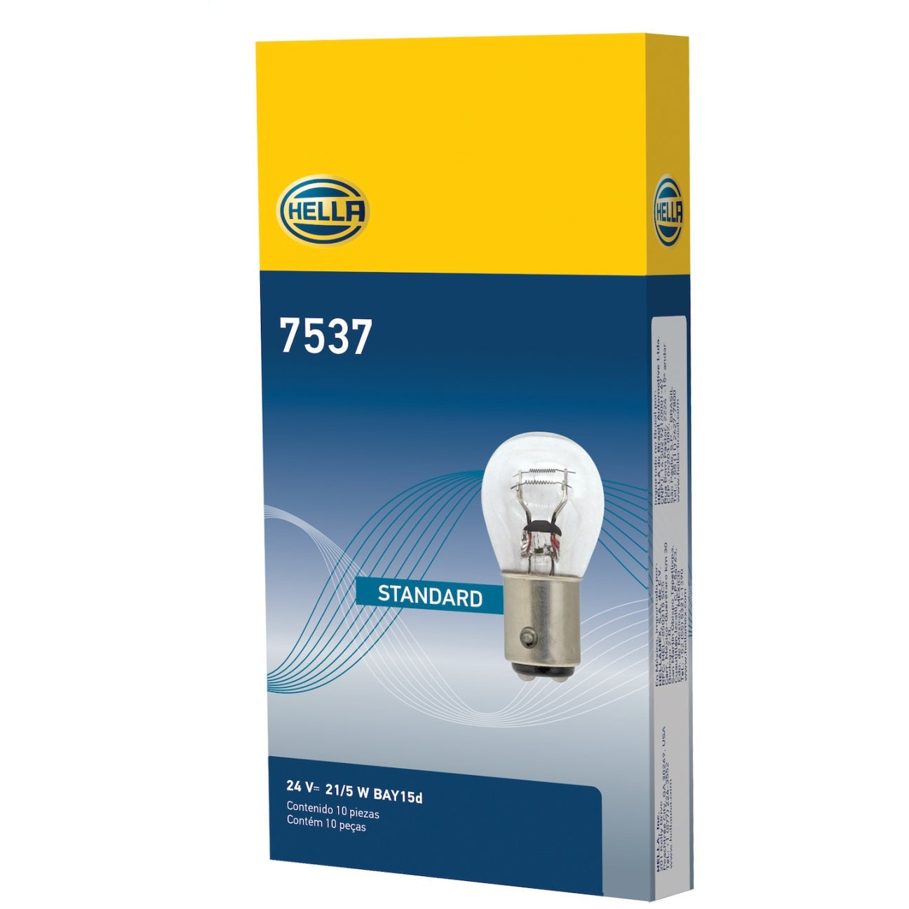 Hella Bulb 7537 24V 21/5W BAY15d S8 Hella Bulbs