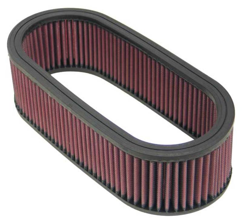 K&N Universal Oval Air Filter 12in Length x 5-1/4in Width x 3-1/4in Height