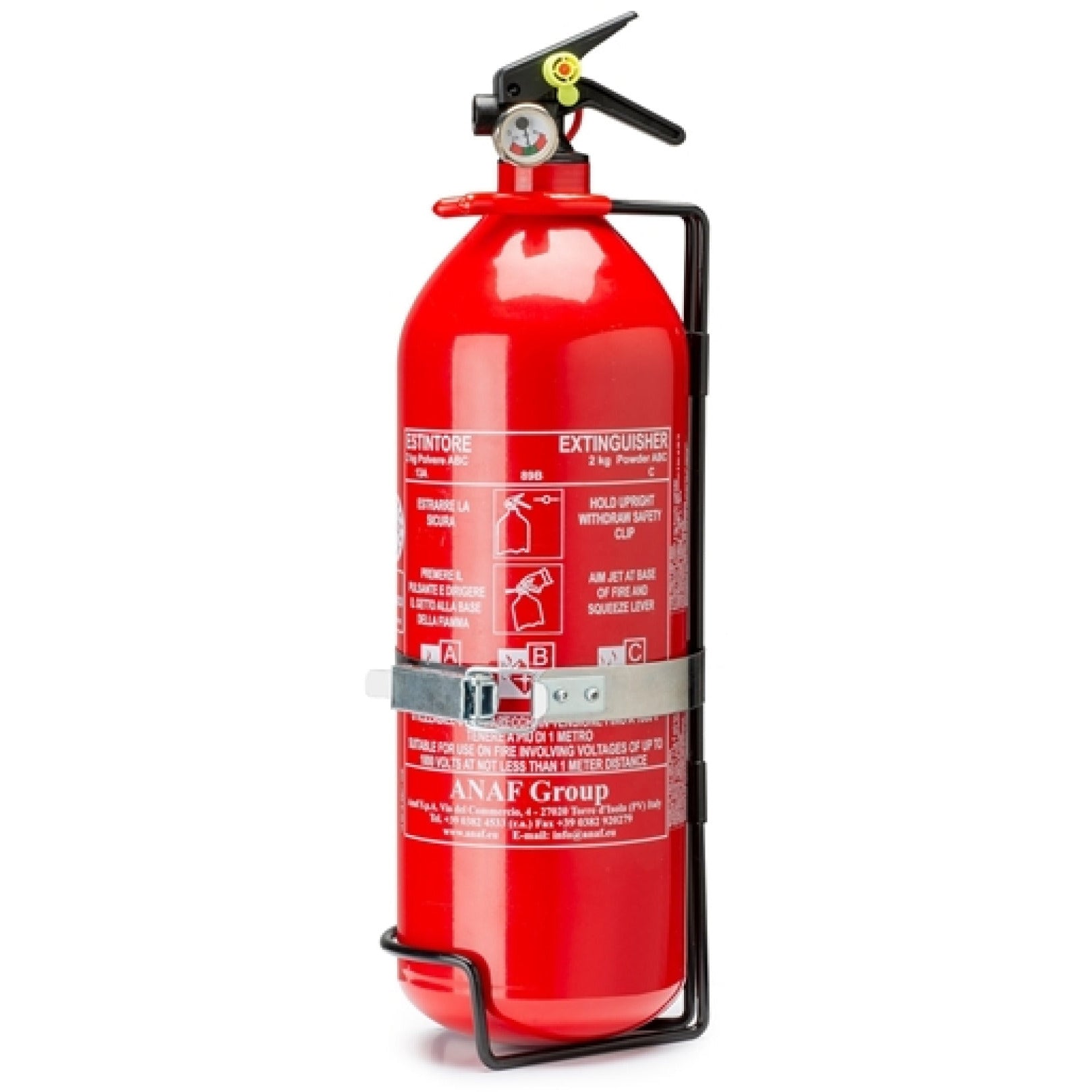 Sparco 2 Liter Handheld Steel Extinguisher SPARCO Fire Safety