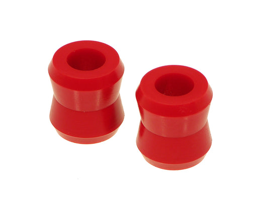 Prothane Universal Shock Bushings - Large Hourglass - 3/4 ID - Red