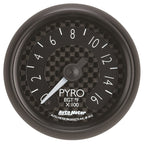 Autometer GT Series 52mm Full Sweep Electronic 0-1600 Deg F EGT/Pyrometer Gauge AutoMeter Gauges