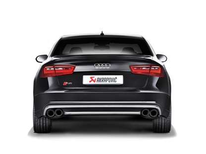 Akrapovic 13-17 Audi S6 Avant/Limousine (C7) Evolution Line Cat Back (Titanium) w/ Carbon Tips