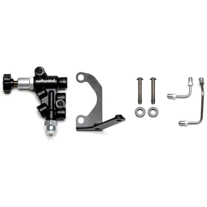 Wilwood Tandem Master Cylinder Mounting Bracket R/H Kit w/ Prop Valve Wilwood Uncategorized