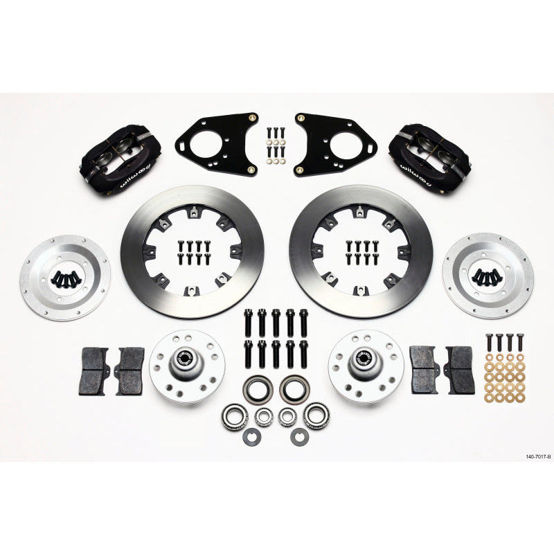 Wilwood Forged Dynalite Front Kit 12.19in 71-80 Pinto/Mustang II Disc & Drum Wilwood Big Brake Kits