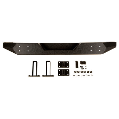 Rugged Ridge Spartan Rear Bumper Full Width 07-18 Jeep Wrangler JK Rugged Ridge Bumpers - Steel