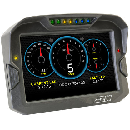 AEM CD-7 Non Logging Race Dash Carbon Fiber Digital Display (CAN Input Only) AEM Gauges