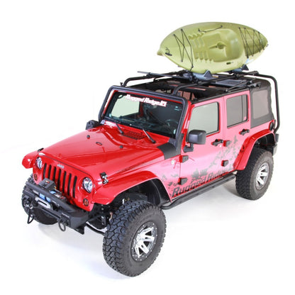 Rugged Ridge Roof Rack 07-18 Jeep 4-Door Jeep Wrangler Rugged Ridge Roof Rack