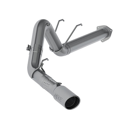 MBRP 17-19 Ford F250/350/450 6.7L Ex. Reg Cab 5in Filter Back Single Tip Aluminized Exhaust System