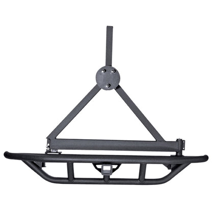 Rugged Ridge RRC Tire Carrier Black 87-06 Jeep Wrangler Rugged Ridge Spare Tire Carriers