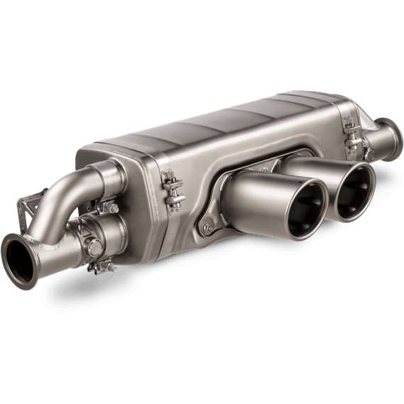 Akrapovic 21-22 Porsche 911 GT3 (992) Slip-On Race Line (Titanium) w/Titanium Tips Akrapovic Muffler