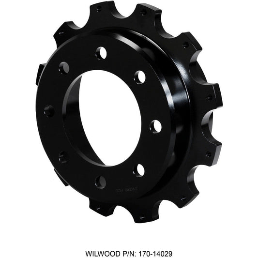 Wilwood Hat-Park Brake 1.91in Offset 8 x 6.50 - 12 on 10.75in Wilwood Brake Rotors - 2 Piece