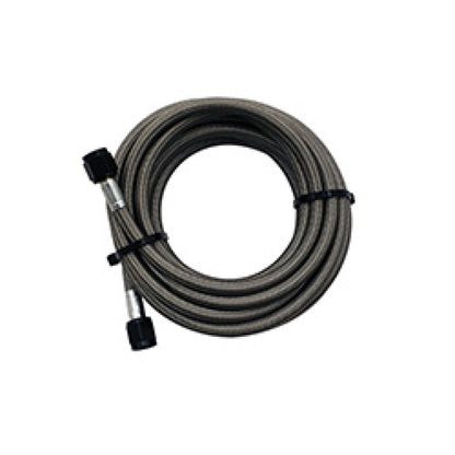 Snow Performance 15ft Braided Stainless Line (Black) w/ -4AN Fittings (NX Version) Snow Performance Uncategorized