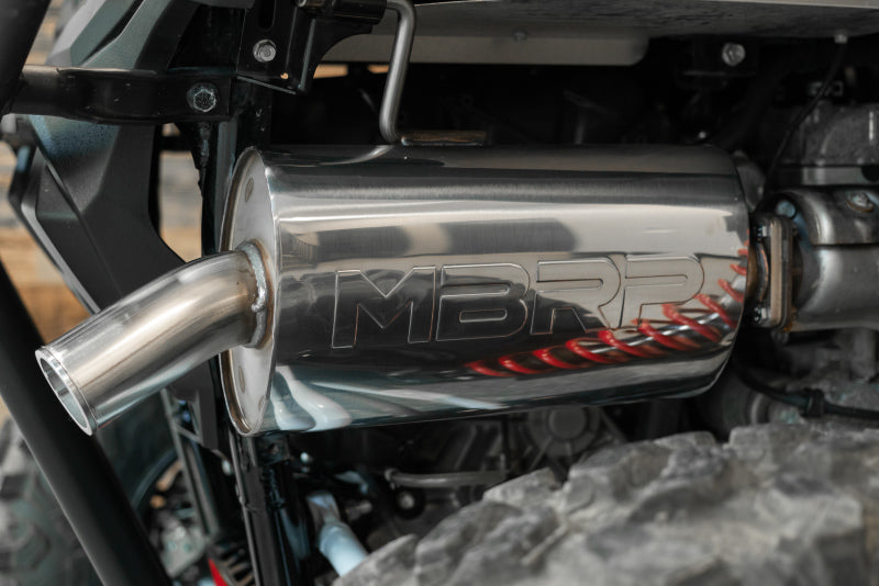 MBRP 2020 Kawasaki Teryx KRX 1000 Slip-On Perf. Series Exhaust