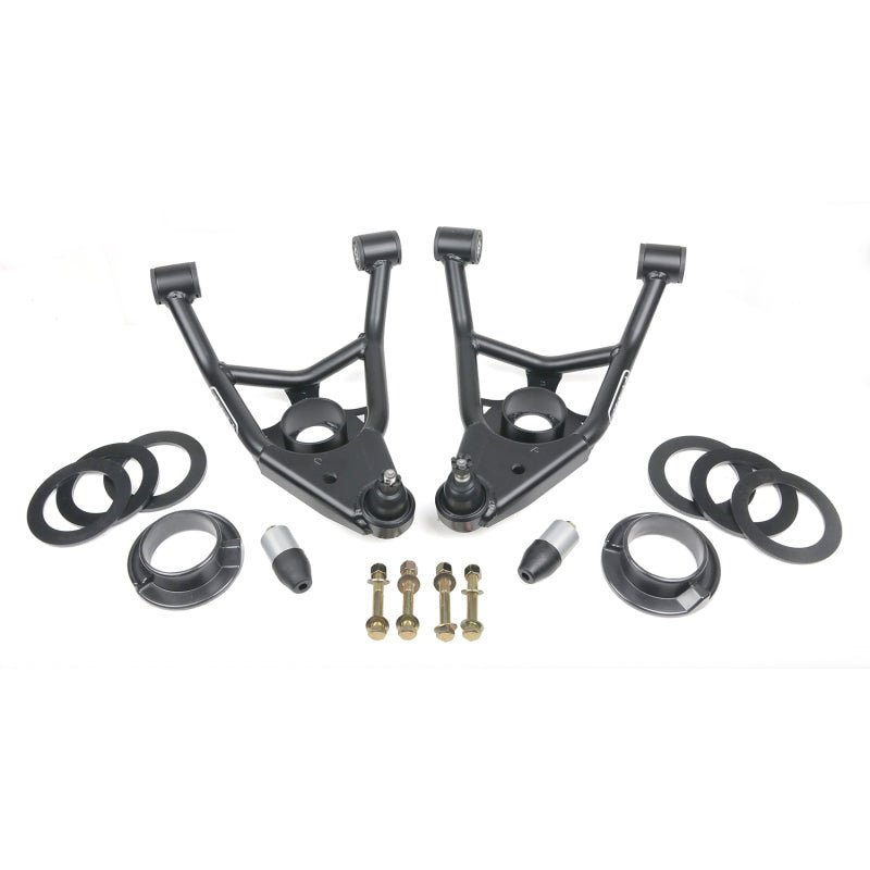 64-72 GM A Body Front Lower StrongArms Stock Style Coil Spring Ridetech Control Arms