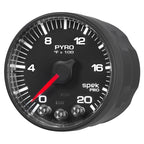 Autometer Spek-Pro 52.4mm 0-2000F Digital Stepper Motor Pyrometer Gauge AutoMeter Gauges