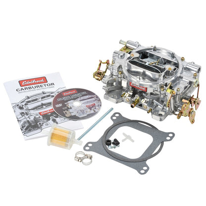 Edelbrock Carburetor Performer Series 4-Barrel 600 CFM Manual Choke Satin Finish