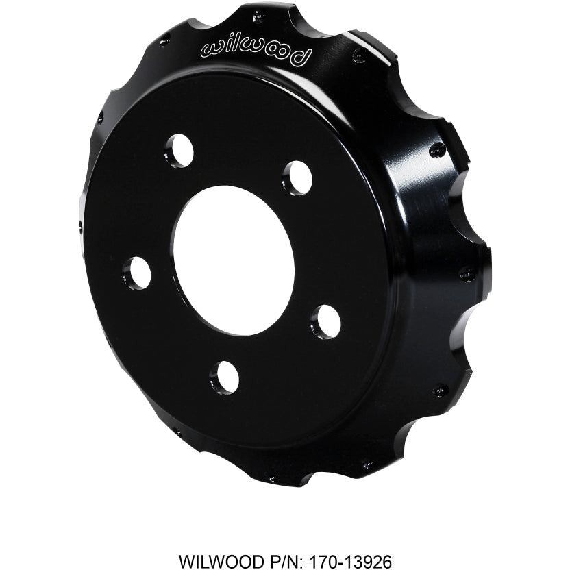 Wilwood Hat-BB Front 1.38in Offset 5 x 4.50 - 12 on 8.75in Wilwood Brake Rotors - 2 Piece