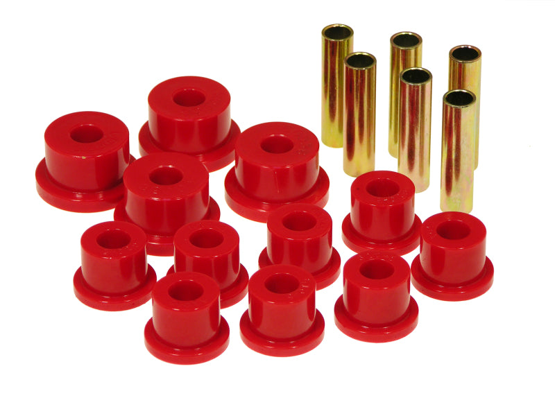 Prothane Suzuki Samurai Spring & Shackle Bushings (Aftermarket Shackles) - Red