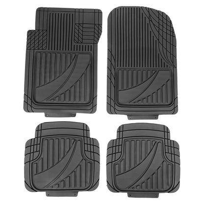 Rugged Ridge Universal Trim to Fit Floor Liners 4pc Set Rugged Ridge Floor Mats - Rubber