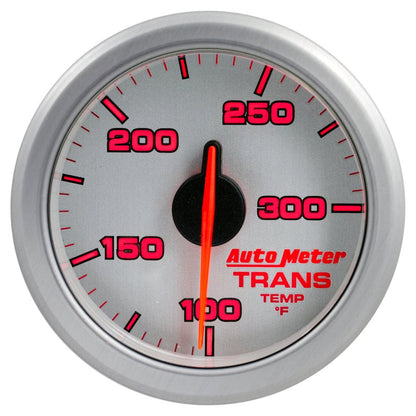 Autometer Airdrive 2-1/6in Trans Temperature Gauge 100-300 Degrees F - Silver AutoMeter Gauges
