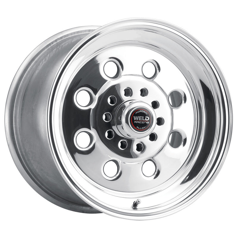 Weld Draglite 15x7 / 5x4.5 & 5x4.75 BP / 5.5in. BS Polished Wheel - Non-Beadlock Weld Wheels - Forged