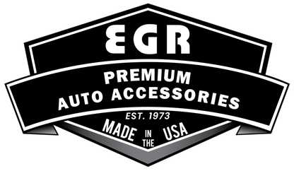 EGR 2019 Chevy 1500 Double Cab Tape-On Window Visors - Set of 4 Dark Smoke