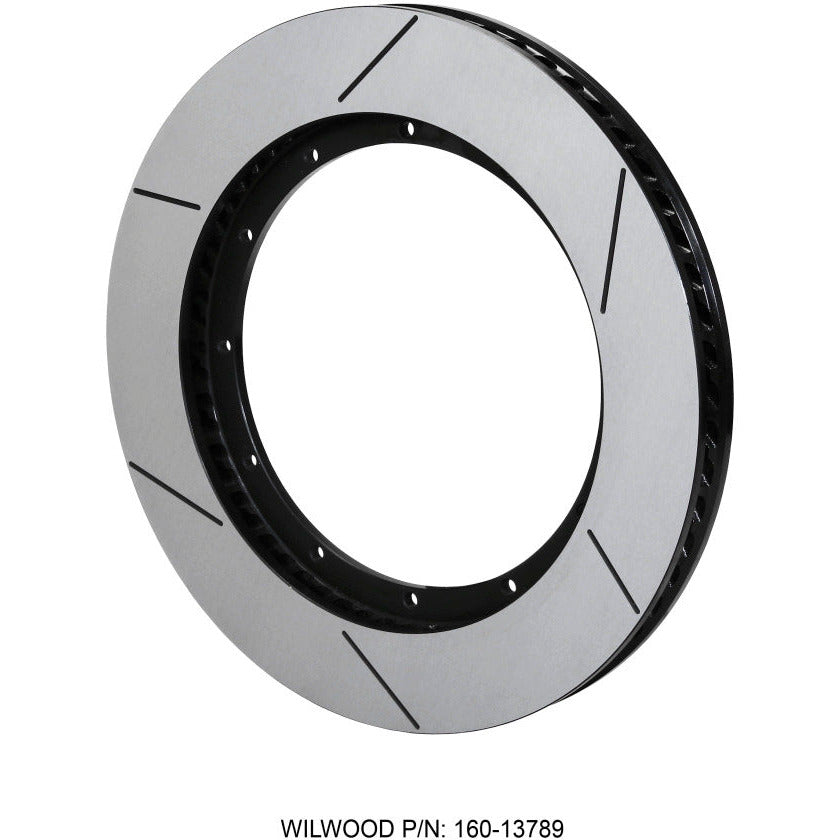 Wilwood Rotor-GT60 SPC-37-RH-BLK 15.50 x 1.38 - 12 on 10.25in Wilwood Brake Rotors - 2 Piece