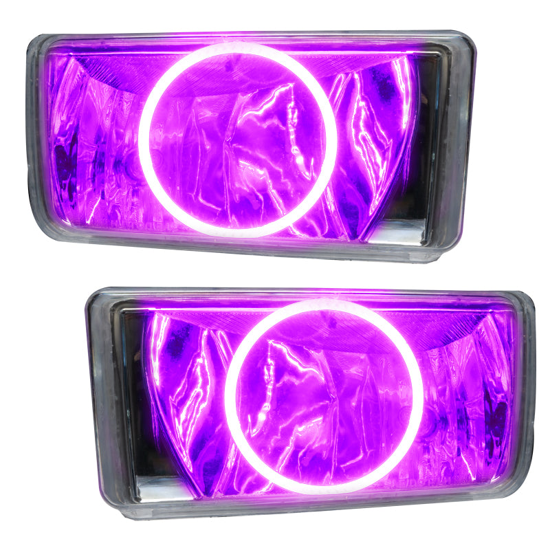 Oracle Lighting 07-15 Chevrolet Silverado re-Assembled LED Halo Fog Lights -Pink