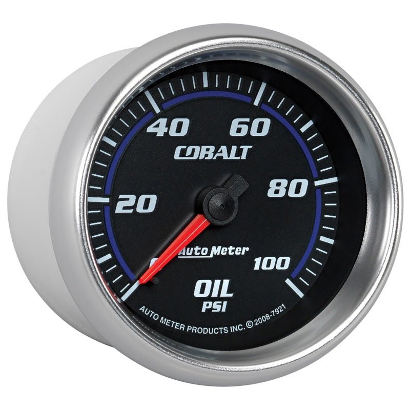 Autometer Cobalt 66mm 0-100 PSI Oil Pressure Gauge AutoMeter Gauges