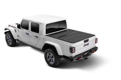 Rugged Ridge Armis Hard Folding With LINE-X Bed Cover 2020 JT Rugged Ridge Tonneau Covers - Hard Fold