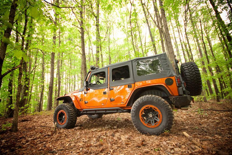 Rugged Ridge Flat Flare and Fender Liner Kit 07-18 Jeep Wrangler Rugged Ridge Fender Flares