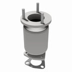 MagnaFlow Direct Fit Catalytic Converter 85-87 Mazda B2000 front 49S