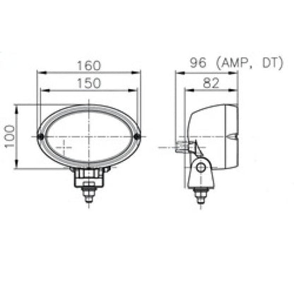 Hella Worklight 1Ga Hella Work Lights