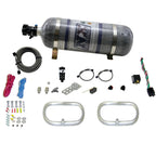 Nitrous Express Dual Ntercooler Ring System (2 - 6 x 6 Rings) w/Composite Bottle Nitrous Express Intercooler Sprayers