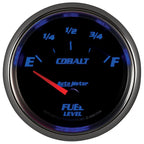Autometer Cobalt 66.7mm 240-33 ohms Short Sweep Electronic Fuel Level Gauge AutoMeter Gauges