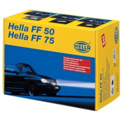 Hella FF75 Series H7 12V/55W Hallogen Driving Lamp Kit Hella Driving Lights