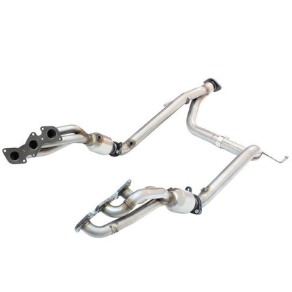 aFe Twisted Steel Headers & Y Pipe (Street) Stainless Steel 05-11 Toyota Tacoma V6 4.0L aFe Headers & Manifolds