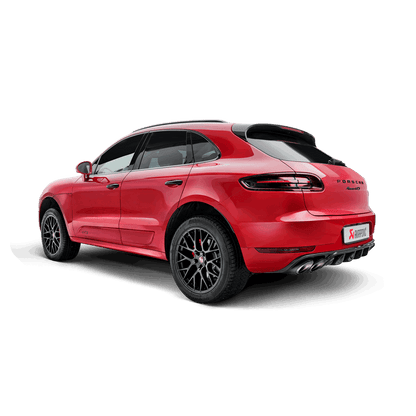 Akrapovic 2014 Porsche Macan Turbo (95B) Evolution Line Cat Back (Titanium) w/ Titanium Tips Akrapovic Catback