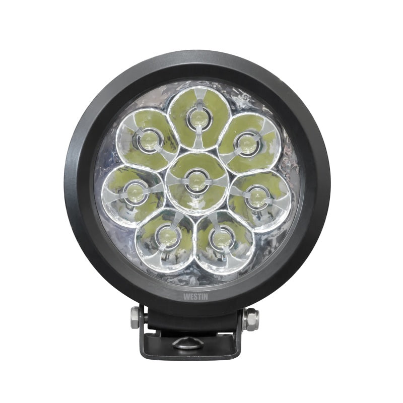Westin Ultra LED Auxiliary Light 6.5 inch Spot w/10W Cree - Black