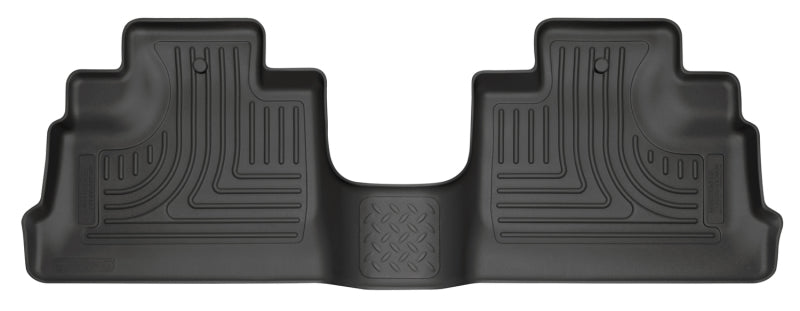 Husky Liners 11-12 Jeep Wrangler Unlimited (4 Door) WeatherBeater 2nd Row Black Floor Liners