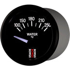 Autometer Stack 52mm 100-250 Deg F 1/8in NPTF Electric Water Temp Gauge - Black AutoMeter Gauges