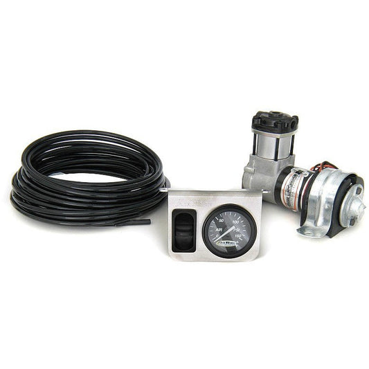 Ridetech Small OverLoad Style Compressor Kit 1-Way On Demand Ridetech Air Compressor Systems