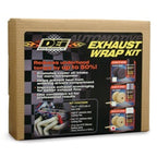 DEI Exhaust Wrap Kit - Tan Wrap and White HT Silicone Coating DEI Exhaust Wrap