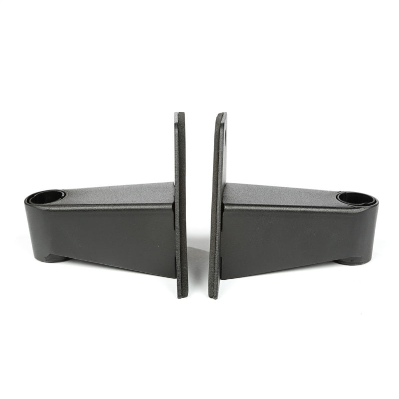 Rugged Ridge 07-18 Jeep Wrangler JK Textured Black Mirror Relocation Brackets Rugged Ridge Exterior Trim